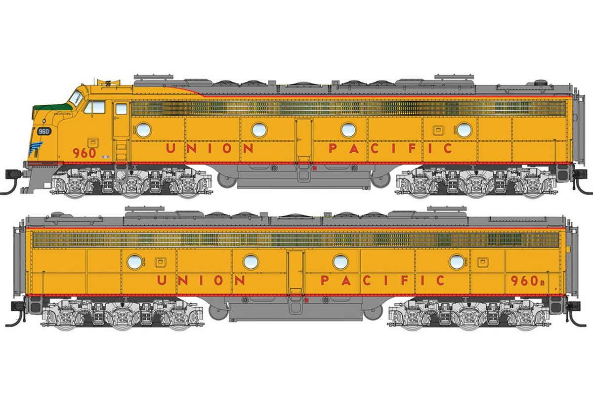 EMD E9A/E9B Set (DC): UP (2 Sets Avail) | Walthers