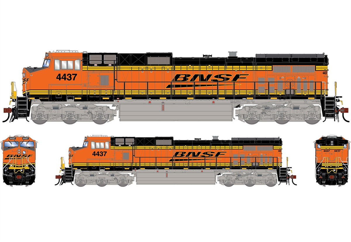 Dash 9-44CW (DC): BNSF 