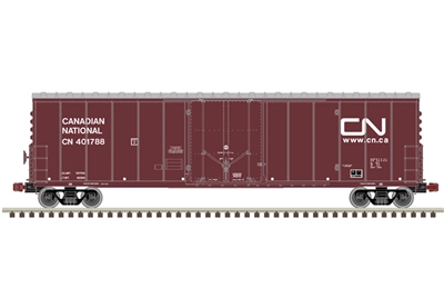 NSC Newsprint Box Car: CN (Website, Brown/White) 3 Rd #'s | Atlas Model ...