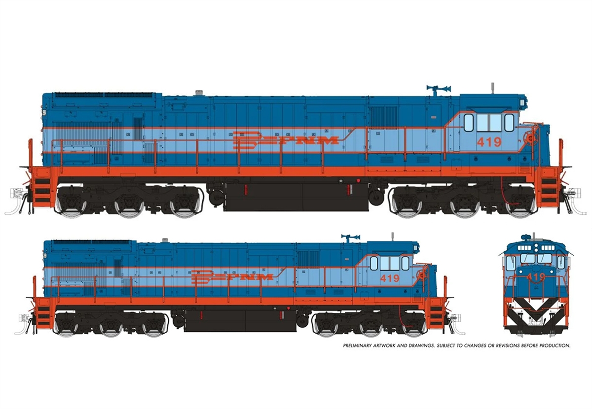 GE C36-7 (DCC/Sound): NdeM | Rapido Trains